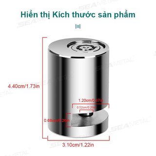 Khóa Phanh Đĩa Xe Máy SEAMETAL Chống Trộm Chất Liệu Thép Nguyên Khối Thiết Kế Thông Minh An Toàn