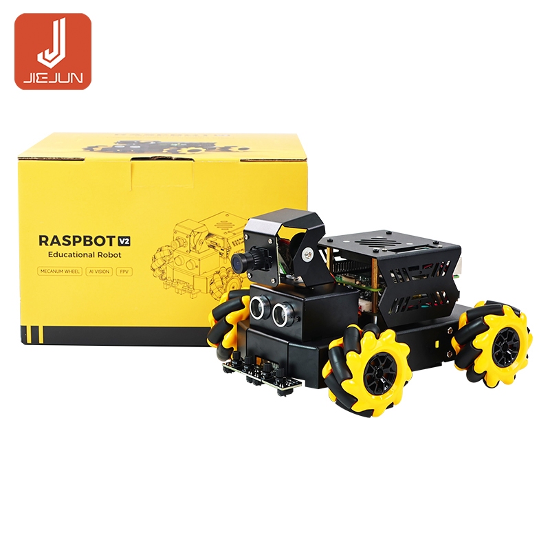 Raspberry PI 5 AI Vision xe McNamum Wheel ROS robot nhận dạng camera ...