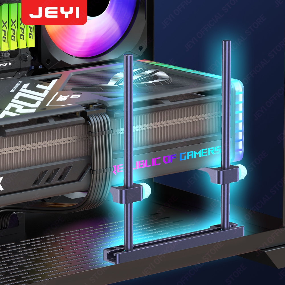 JEYI Card Đồ Họa Nẹp Có Thể Điều Chỉnh Full Nhôm GPU Sag Giá Đỡ VGA Thẻ ...