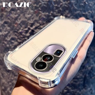 Ốp Điện Thoại Chống Sốc Túi Khí Trong Suốt Cho OPPO Reno 10 Pro Plus / Reno 10 Pro + 5G Đơn Giản Bốn Góc Chống Mài Mòn Silicon Mềm TPU Phụ Kiện Chống Bụi Bao ZS01