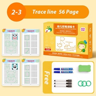 Giáo viên kết hợp thông minh 64 trang 6 giờ, Học Montessori cho trẻ em 2 3 4 5