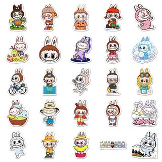 50 Chiếc Labubupu Kawaii Dán DIY Ván Trượt Tủ Lạnh Laptop Chống Thấm Nước Hoạt Hình Kid Đồ Chơi Miếng Dán