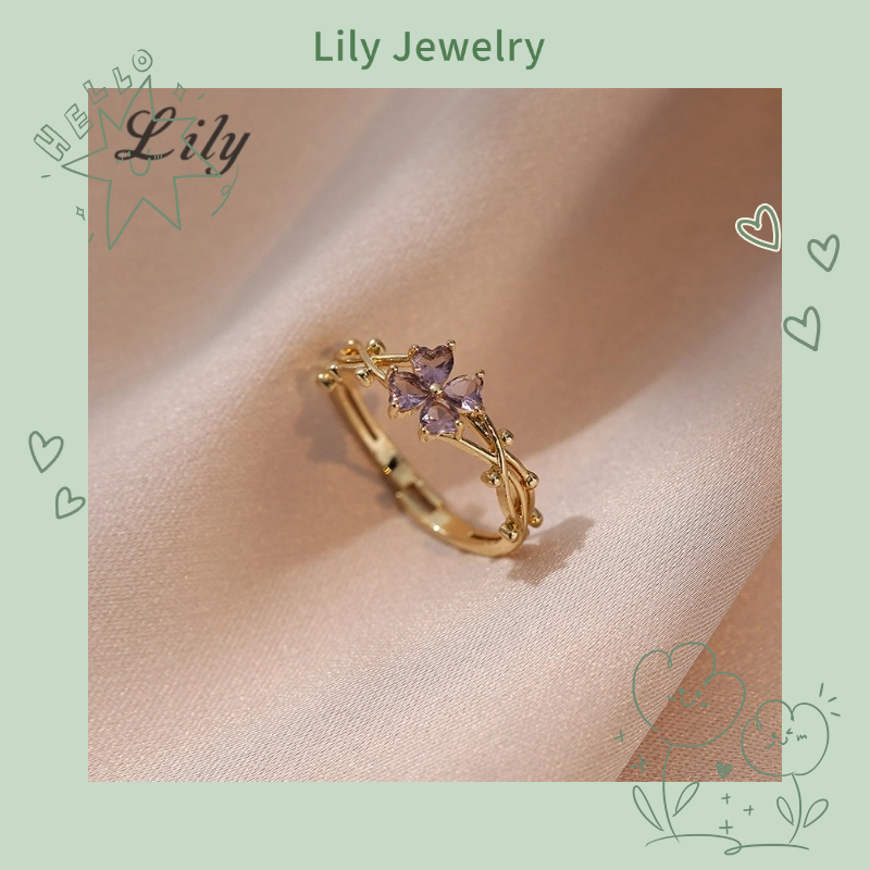 Nhẫn Đeo Tay Đính Đá Zircon Thời Trang Cho Nữ