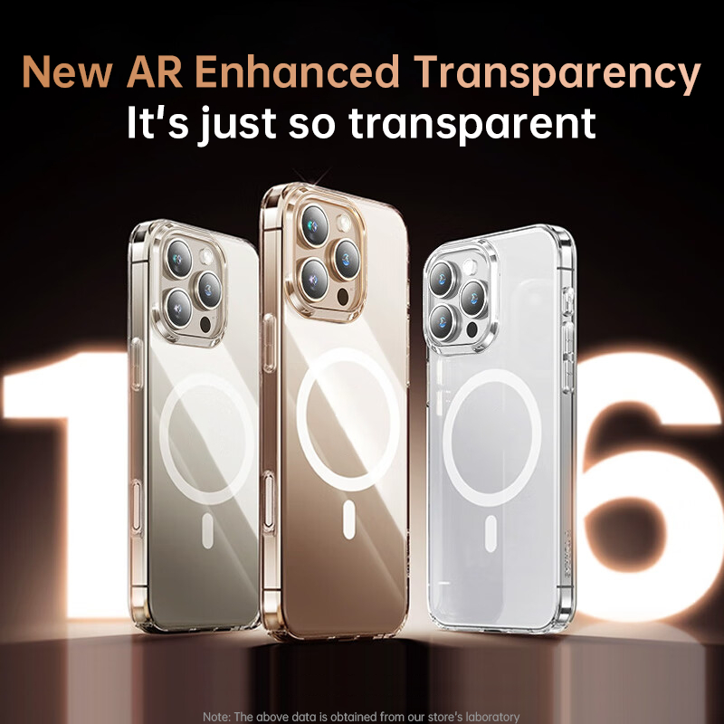 Ảnh Ốp Điện Thoại Awei Trong Suốt Từ Tính Chống Va Đập Cho iPhone 16 Pro Max / 15 / 14 / 13 / 12 / 11 Plus Hỗ Trợ Sạc Không Dây 2