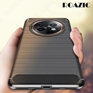 Dành cho Ốp điện thoại Realme 13 + 5G Luxury Slim [Chống vân tay bằng sợi Carbon] Vỏ giáp mềm bảo vệ chống sốc SMF01
