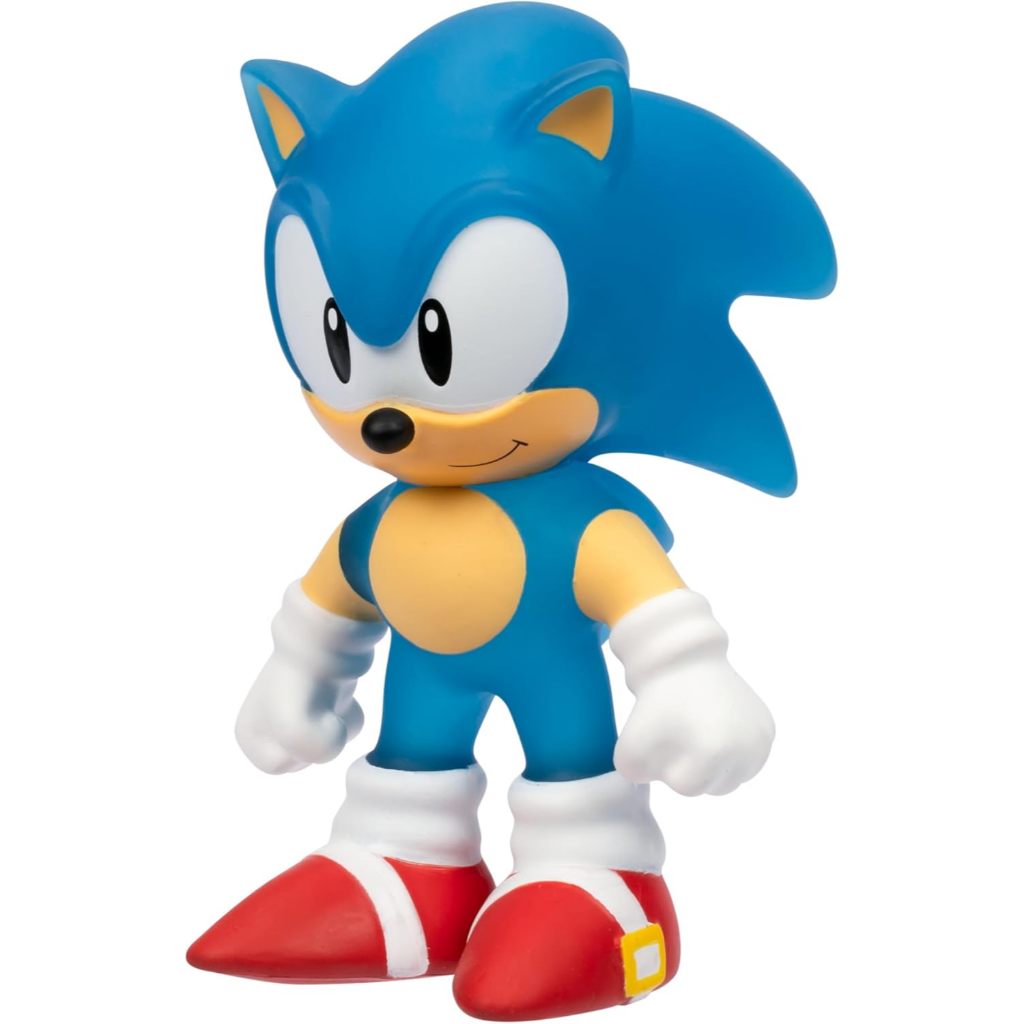 Heroes of Goo Jit Zu Sonic The Hedgehog, Speed Surge Sonic Nhân vật hành động, được hỗ trợ với Glow Surge mang lại cho anh Sức mạnh phát sáng trong bóng tối, Squishy, Co giãn, Co giãn anh ta