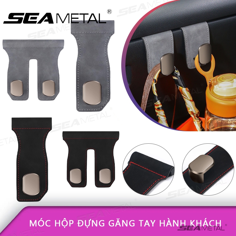 Móc treo đồ ô tô SEAMETAL Hộp đựng găng tay ô tô Móc lưu trữ ẩn Ghế hành khách Móc treo tiện lợi
