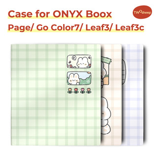 Vỏ thông minh từ tính Twosheep cho BOOX Go 7 / Go Color 7 / Go Color 7 Gen II / Page / Leaf 3C / Leaf3 – Tự động đánh thức giấc ngủ, Vỏ kiểu sách siêu