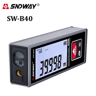 Sndway Mới Laser Khoảng Cách Đồng Hồ Đo Điện Tử Roulette Laser Khoảng Cách Thước Kỹ Thuật Số Trena Tàu Điện Ngầm Phạm Vi Finder Băng Đo Dụng Cụ