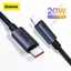 Cáp sạc nhanh Baseus PD 20W USB C