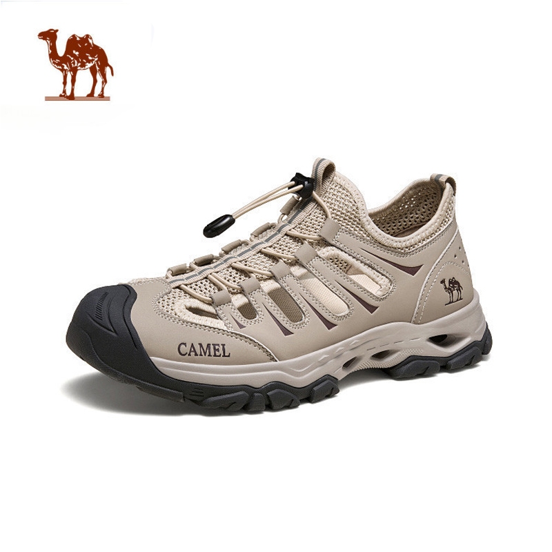 Ảnh Giày Nam CAMEL CROWN Giày Đi Bộ Đường Dài Ngoài Trời Giày Đi Biển Thoáng Khí Đóng Mũi Creek Dép 1