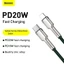 Cáp Baseus 20W Type C Hỗ trợ sạc nhanh cho điện thoại