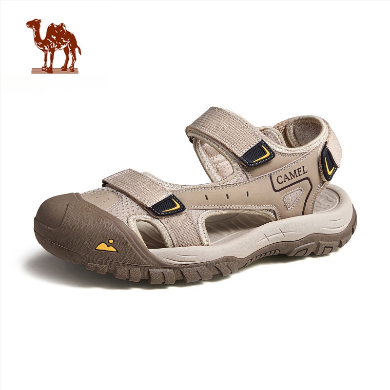 Ảnh Xăng đan CAMEL CROWN Nam Nữ Mềm Mại Đệm Lưới Thoáng Khí Chống Trơn Trượt Chống Nước Chống Va Chạm Dép Ngoài Trời 1