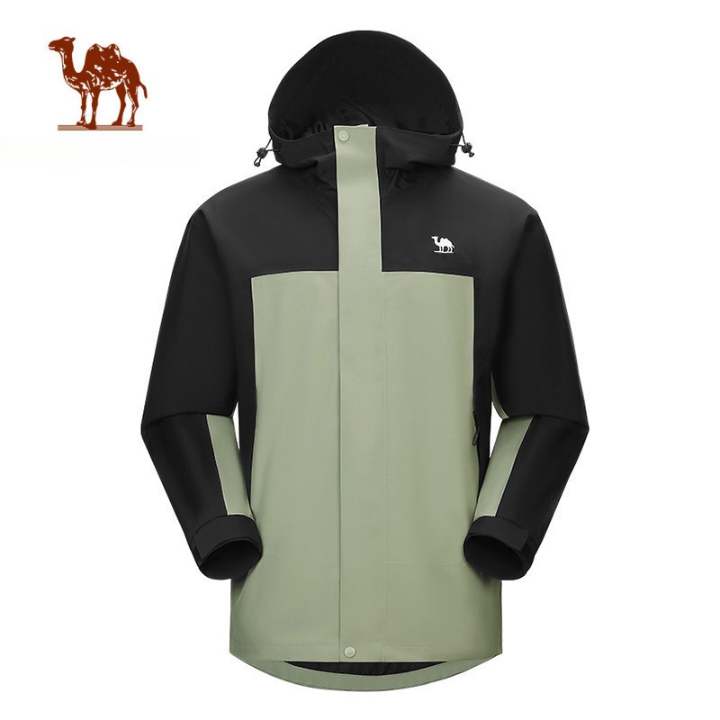 Ảnh Áo khoác một lớp CAMEL CROWN Áo khoác ngoài trời ấm áp chống gió cho nam 1