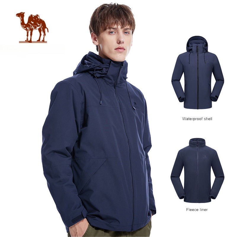 Ảnh Áo khoác CAMEL CROWN chống thấm nước thời trang cho nam 1