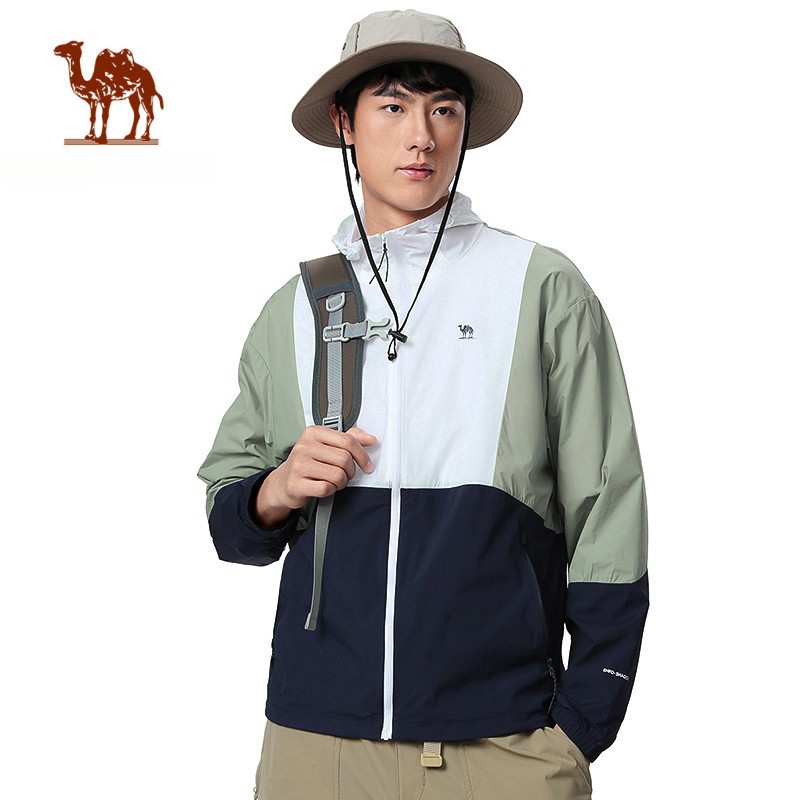 Ảnh CAMEL CROWN nam Quần áo chống nắng ngoài trời UPF50 1