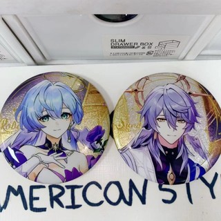 Trò Chơi Honkai: Star Rail Robin Chủ Nhật 75mm Huy Hiệu Nút Cài Cài Áo Cosplay Bộ Sưu Tập Đồ Chơi Túi Trang Trí Quà Tặng