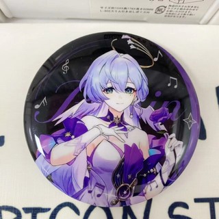Honkai: Star Rail Robin Chủ Nhật 75mm Trò Chơi Phản Quang Huy Hiệu Nút Cài Cài Áo Cosplay Bộ Sưu Tập Đồ Chơi Túi Trang Trí Quà Tặng