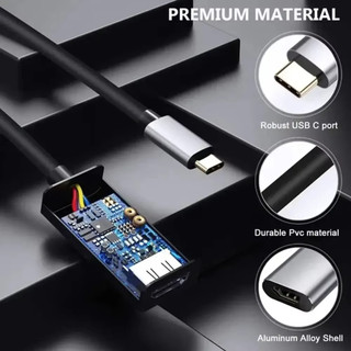 4k 80Hz Loại C sang HDMI Bộ chuyển đổi USB 3.1 HUB HDTV Cáp chuyển đổi TV cho PC Laptop