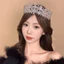 Công Chúa Gió Bộ Kim Cương Hoa Vương Miện Băng Đô Cao Cấp Cấp Đầu Cảm Giác Cao Cấp Thời Trang Nữ Ánh Sáng Sang Trọng Tính Khí Mũ