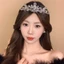 Công Chúa Gió Bộ Kim Cương Hoa Vương Miện Băng Đô Cao Cấp Cấp Đầu Cảm Giác Cao Cấp Thời Trang Nữ Ánh Sáng Sang Trọng Tính Khí Mũ
