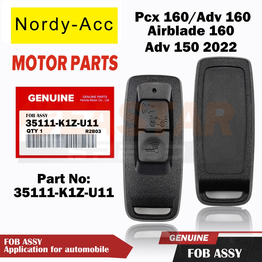 Khóa Điều Khiển Từ Xa Cho Pcx 160 (2021-2024) / Adv 150 2022 / Adv 160 / Airblade 160 (35111-K1Z-U11)