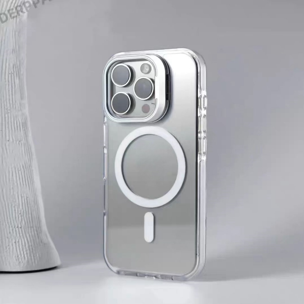 Giá đỡ / Ốp lưng cứng Acrylic tương thích cho iPhone 11 12 pro max 13 pro max 14 pro max 15 pro max 16 pro max 14plus 15plus 16plus