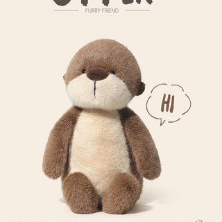 Dễ Thương Dễ Thương Nhỏ Otter Sang Trọng Đồ Chơi Búp Bê Dễ Thương Siêu Mềm Nhỏ Otter Búp Bê Làm Dịu Búp Bê