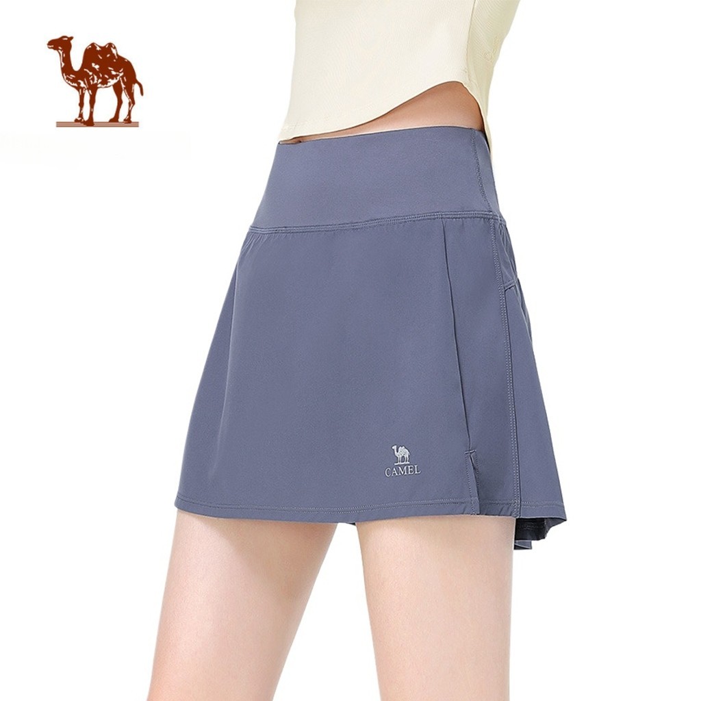 Ảnh CAMEL CROWN Váy thể thao thông thường dành cho nữ Quần lót nhẹ thoáng khí Váy Quần ba phần tư 1