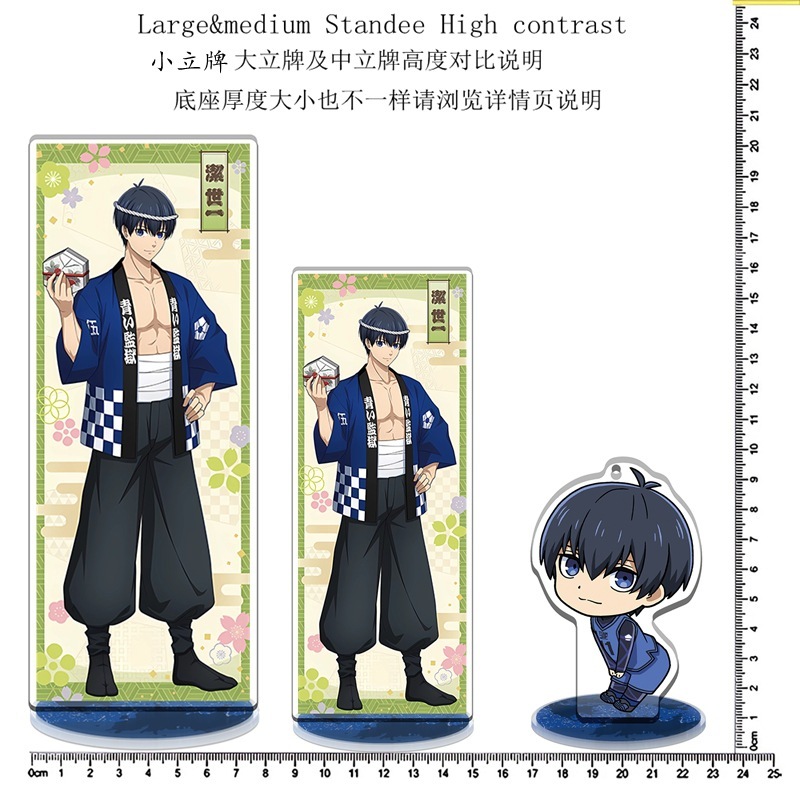 Anime Blue Lock 2 Hình Búp Bê Đứng Oliver-Aiku Bachira-Meguru Itoshi-Rin Nagi-Seishiro Acrylic Đứng Mẫu Tấm Cosplay Đồ Chơi Quà Tặng