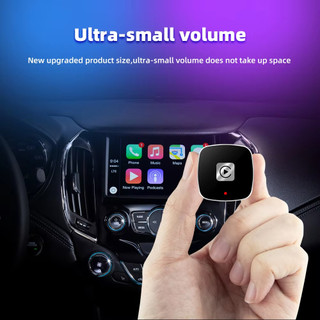 Bộ chuyển đổi Carplay không dây cho Android IP Auto 2 in1 Có dây sang hộp AI không dây Kết nối USB cho Volvo Benz Mg Kia Chery VW