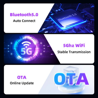 Bộ chuyển đổi Carplay không dây cho Android IP Auto 2 in1 Có dây sang hộp AI không dây Kết nối USB cho Volvo Benz Mg Kia Chery VW