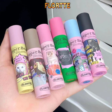 Kem dưỡng môi / Kem dưỡng môi sữa Lip Mud Lip Glaze Cat Series Fine Shining Soft Mist Face Son môi làm đẹp cho học sinh