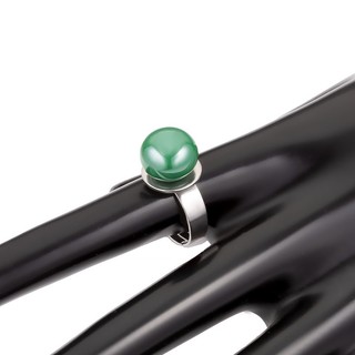Vòng thép không gỉ với miếng lót trơn Vòng có thể điều chỉnh diy Đất sét Nhựa Nhẫn Phụ kiện trang sức