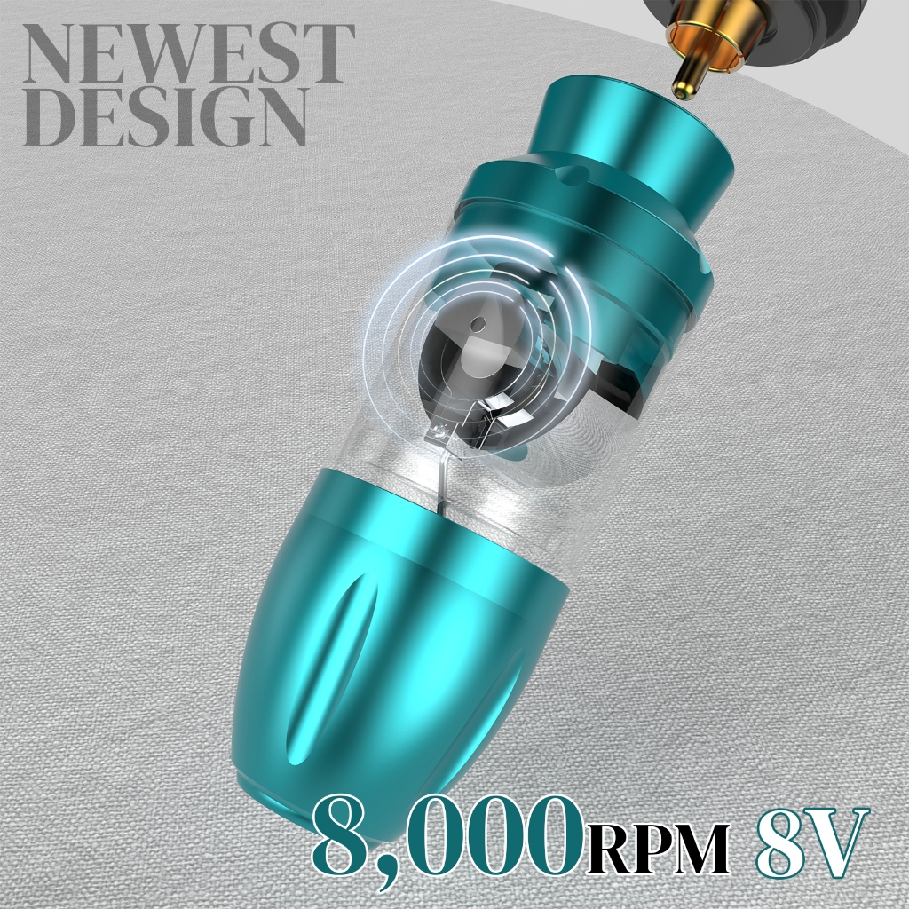 Súng xăm không dây Đột quỵ Máy xăm không dây đột quỵ với nguồn điện không dây 1500 mAh Bút xăm