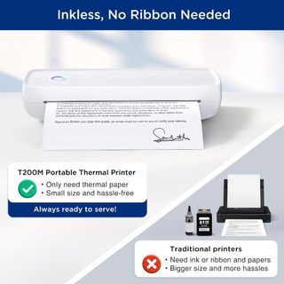 Máy In Nhiệt Đơn Hàng Flashlabel A80, Hỗ trợ kết nối điện thoại và máy tính Máy In Nhiệt Mini Khổ