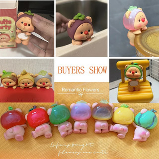 Kawaii Mới Oyo Gấu Cub Trái Cây Sức Mạnh Hippers Series Mini Mù Hộp Hoạt Hình Dễ Thương Hợp Thời Trang Chơi Hộp Trang Trí Bí Ẩn Món Quà Bất Ngờ