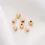 Hạt rời Hạt hoa cắt 14k Moon Bend diy
