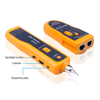 Mới RJ11 RJ45 Cat5 Cat6 Điện Thoại Dây Theo Dõi Dấu Vết Mực Ethernet LAN Mạng Kiểm Tra Cáp Máy Phát Hiện Dòng Finder