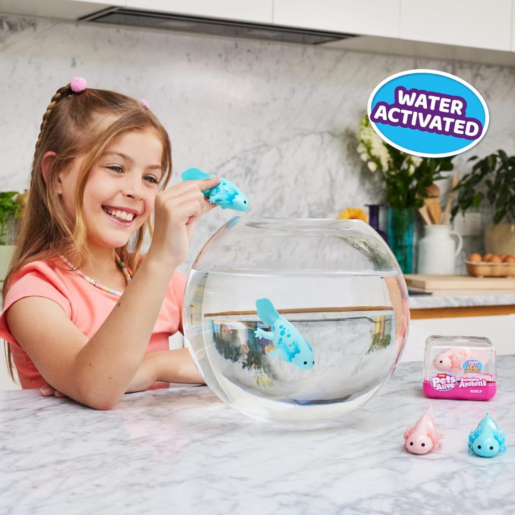 Pets Alive Bơi Robo Axolotl của ZURU