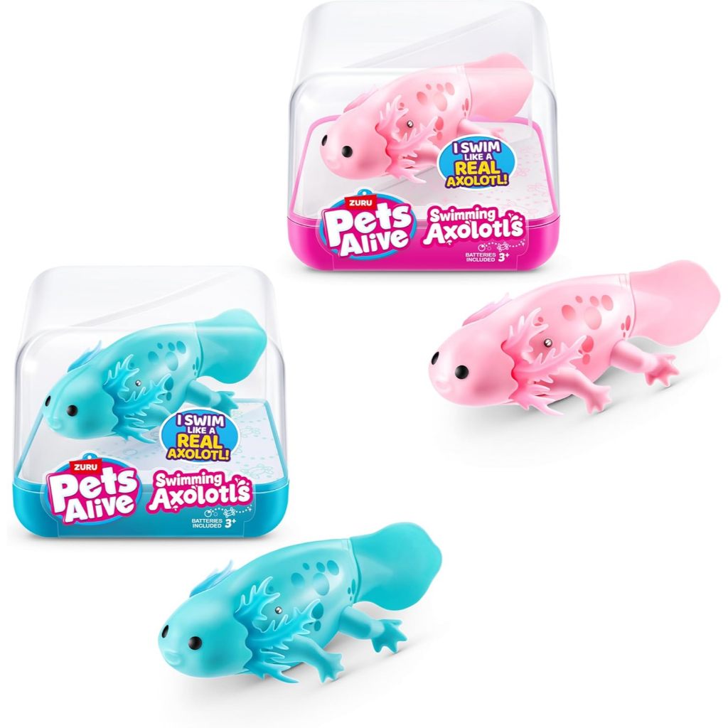 Pets Alive Bơi Robo Axolotl của ZURU