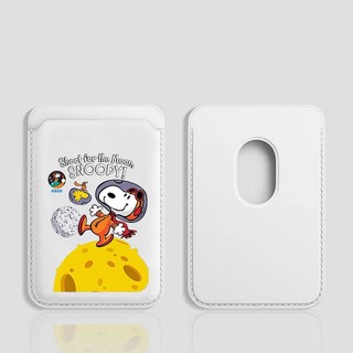 Mặt Trăng Dễ Thương Họa Tiết Snoopy Ví Đựng Thẻ Cho iPhone 12 11 13 14promax15pro 15promax 14 14promax 14 Pro 16 16plus 16 Pro Max
