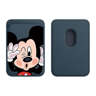 Hoạt Hình Vui Họa Tiết Mickey Ví Da Đựng Thẻ Cho iPhone 11promax 12 13Pro15pro 15promax 14 14promax 14 Pro 16 16plus 16 Pro Max