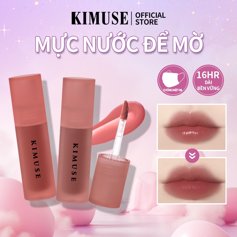 Ảnh Son kem lì KIMUSE chống nước lâu trôi 13 màu tùy chọn 1