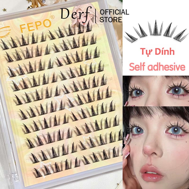 10 Hàng Lông Mi Giả Tự Dính hoa hướng dương có thể tái sử dụng nhiều lần mi giả không cần keo,mi lông thỏ,mi dưới giả, mi lúa mì