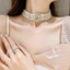 Vòng cổ ngọc trai Ánh sáng sang trọng Niche Hepburn Phong cách Châu Âu Mỹ Vòng cổ khí quyển phóng đại
