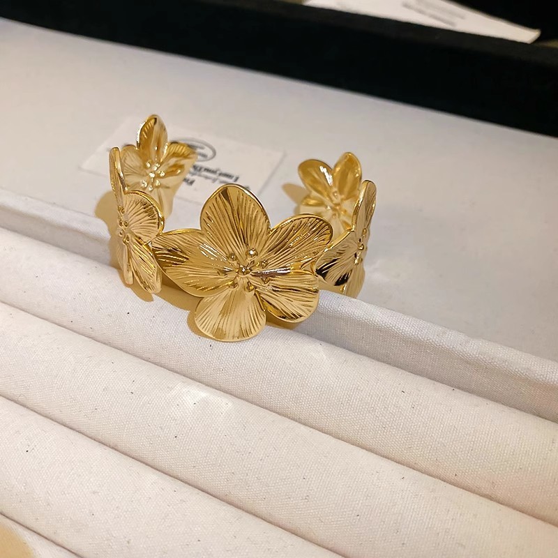 Châu Âu và Hoa Kỳ Bướm Mở Vòng Tay Gió Lạnh Ánh Sáng Sang Trọng Nhỏ Cao Cấp Cảm Giác Vòng Tay Cá Tính Tinh Tế Tính Khí Xu Hướng Tay Trang Sức