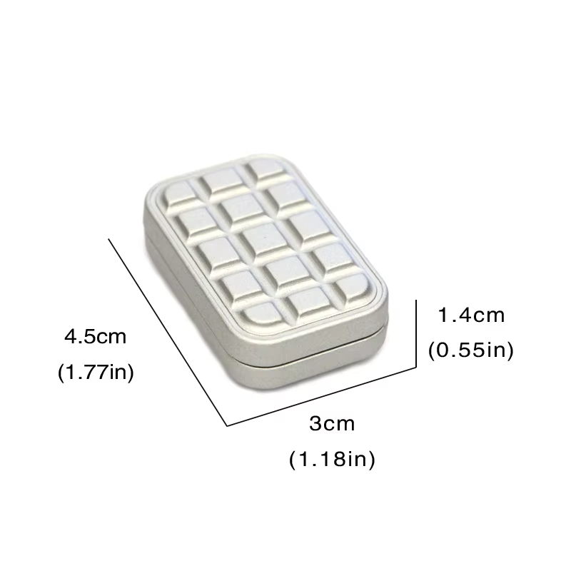 Fidget trượt sô cô la hình kim loại từ tính Đồ chơi Fidget EDC dành cho người lớn Đồ chơi Fidget ADHD Đồ chơi giảm lo âu Đồ chơi bồn chồn người lớn trẻ em đồ chơi giải nén