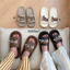 Dép Sandal Chó Con Dễ Thương Dép Đi Trong Nhà Dép Cặp Đôi Đế Dày Dép Đi Trong Nhà Dép Gia Đình Dép Size Lớn Có Thể Mặc Ngoài Trời EVA We