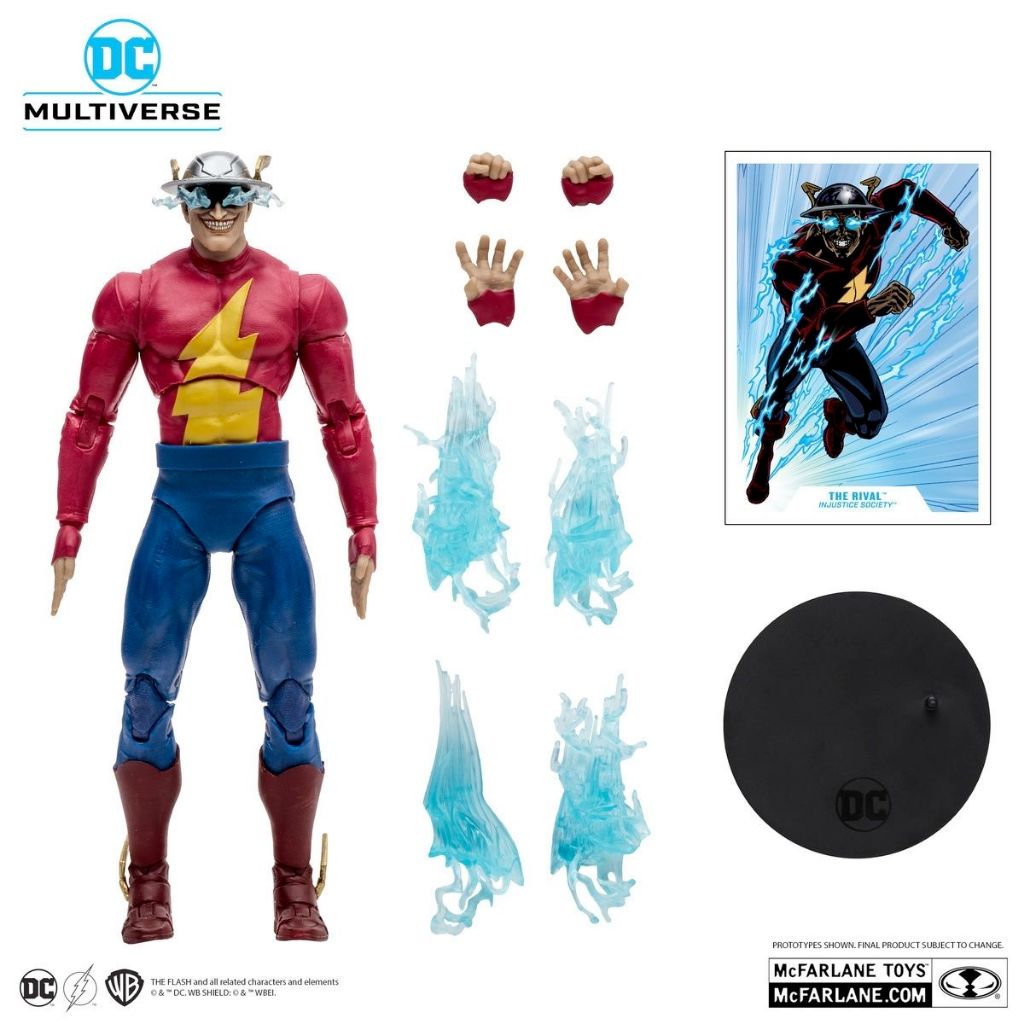 Mcfarlane DC Multiverse Rivals The Flash RIVAL Nhân vật hành động ...